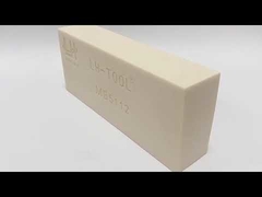 Płyta z żywicy poliuretanowej w kolorze beżowym o gęstości 1.0, twardość 75-78D