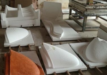Wklej oprzyrządowania o wysokiej twardości w kolorze beżowym do modelu jachtowego / szybkiego prototypu